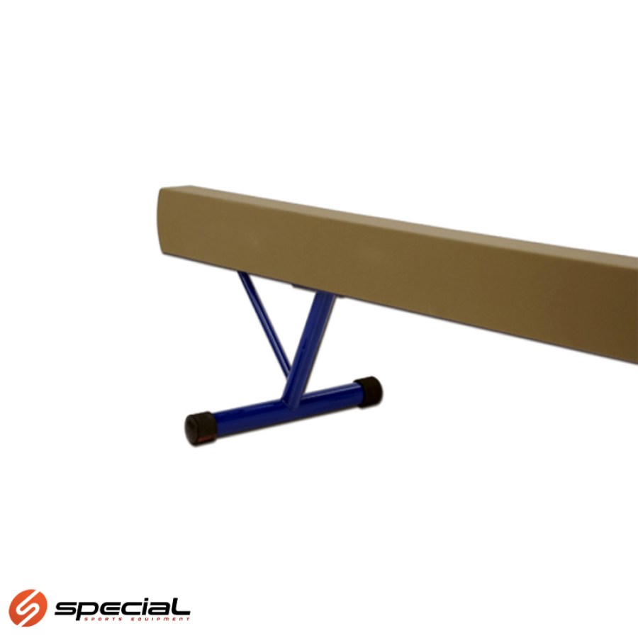 SP00020 - Gimnastička greda, niska, drvena, visina fiksna 40 cm, dužina 390 cm